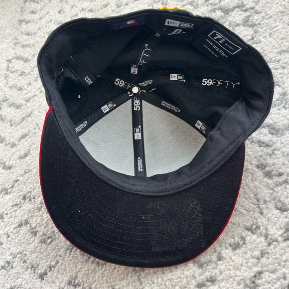 New York Yankees New Era 59FIFTY Fitted Baseball Hat Cap 7 5/8 - Picture 6 of 7